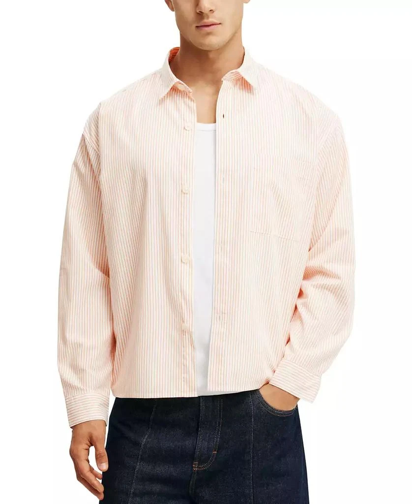 Cotton On Men's Hampton Long Sleeve Shirt 1