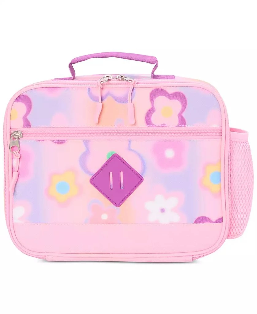 InMocean Big Girls Flower Backpack & Lunch Bag Set 6