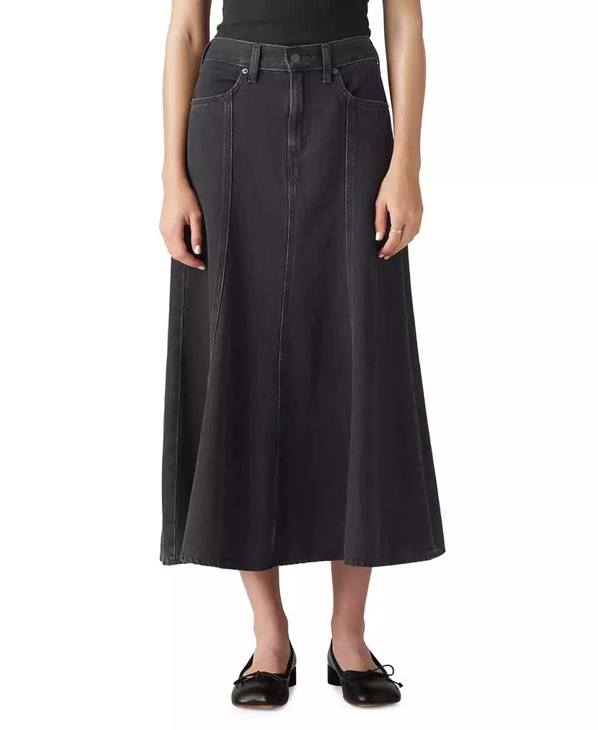 Levi
s Women
s Fit 
Flare Denim Skirt