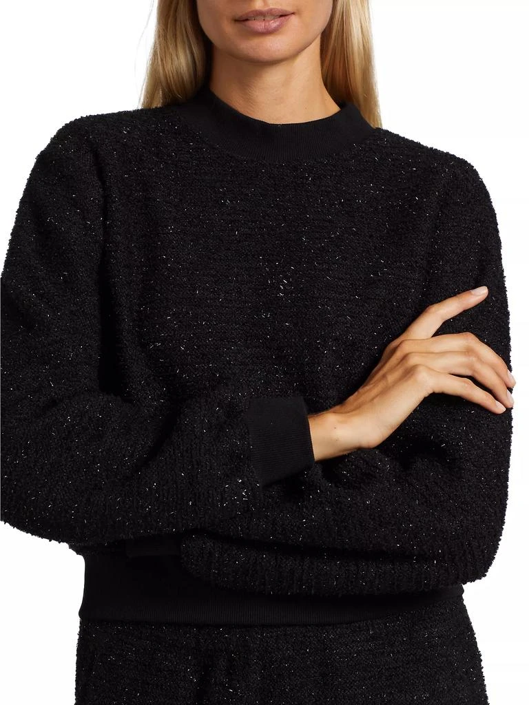 Generation Love Julie Tweed Crewneck Sweatshirt 6