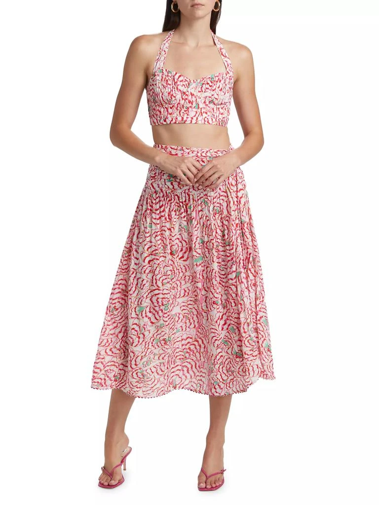 Poupette St Barth Carla Convertible Cropped Top 2