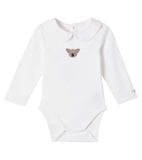 Donsje Baby Davo cotton jersey bodysuit