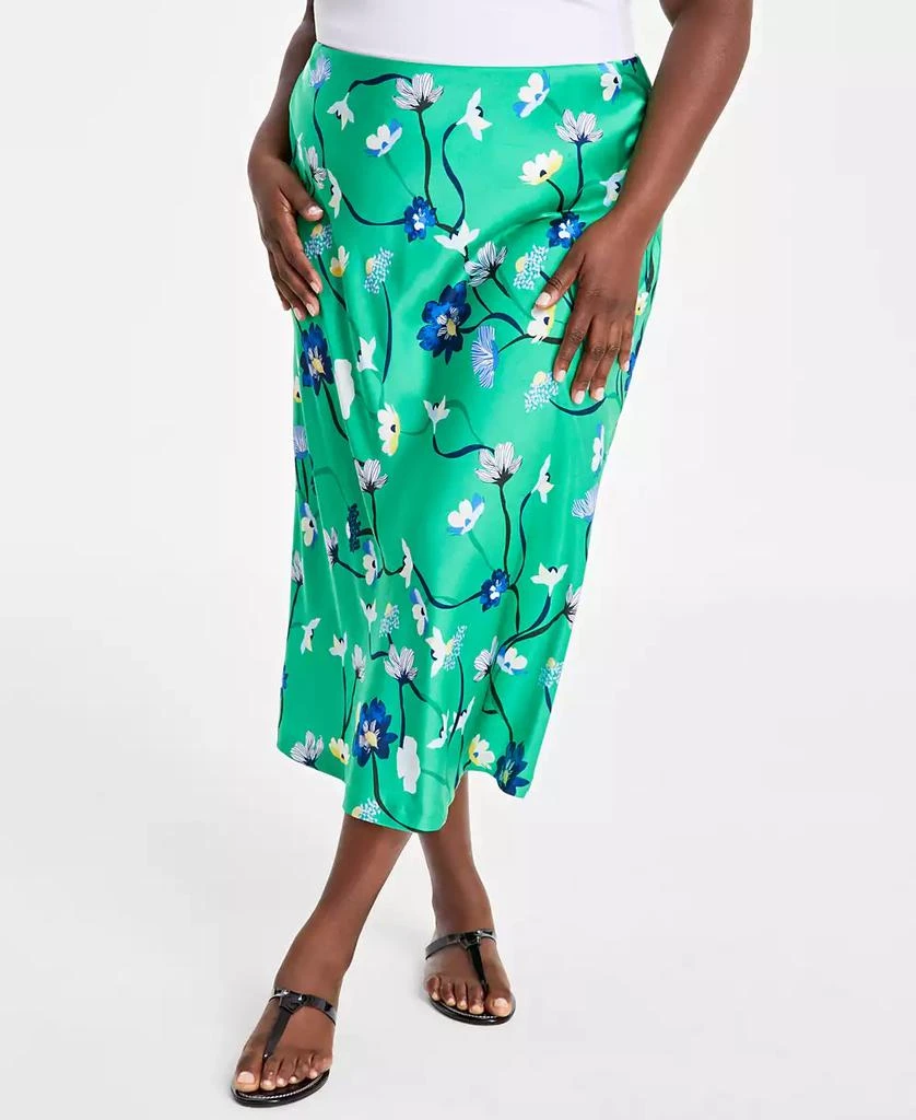 On 34th Trendy Plus Size Pull-On Skirt, Exclusively at Macy's 3