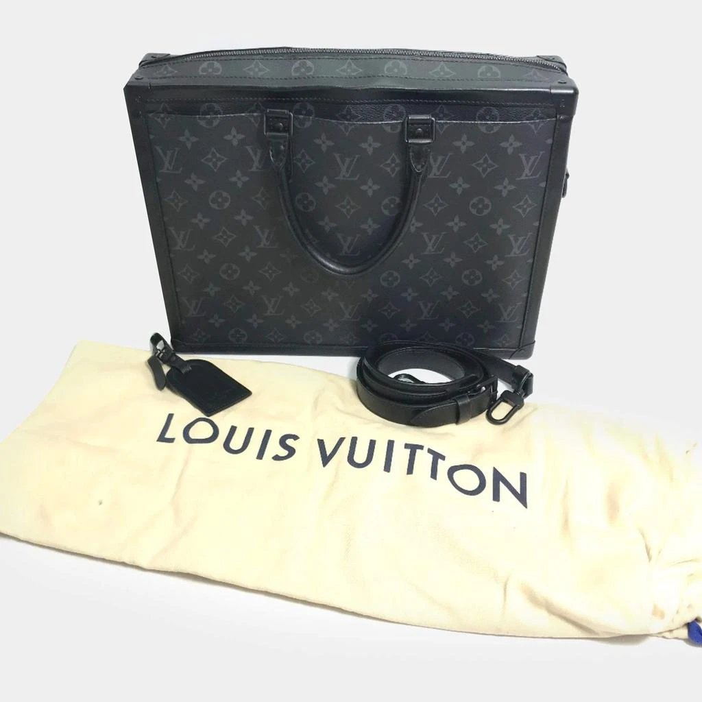 Louis Vuitton Louis Vuitton Black Monogram Eclipse Canvas Soft Trunk Briefcase Bag 16