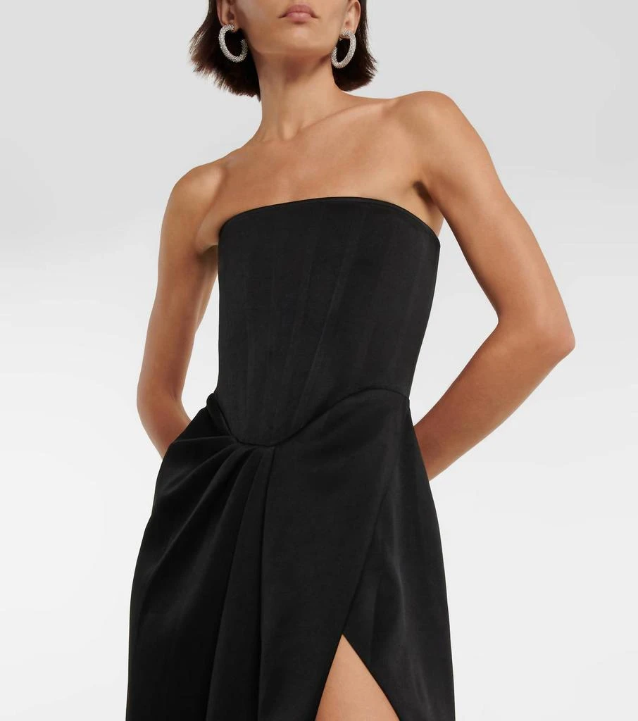 Alex Perry Alex Perry - Ledger Strapless Satin Gown 3
