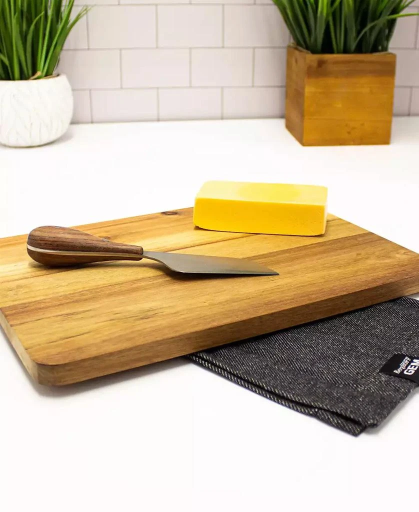 BergHOFF Aaron Probyn 3-Piece Cheese Knife and Bamboo Cutting Board Set 4