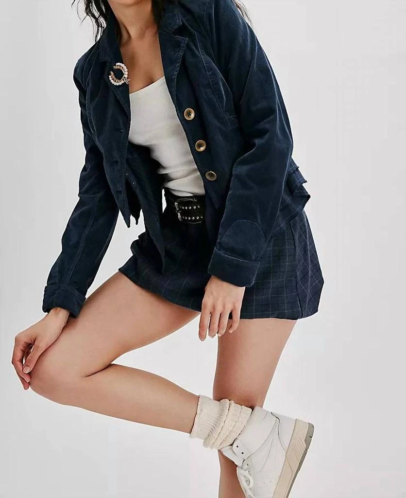 Free People Orly Cord Heritage Jacket In Big Dipper 1