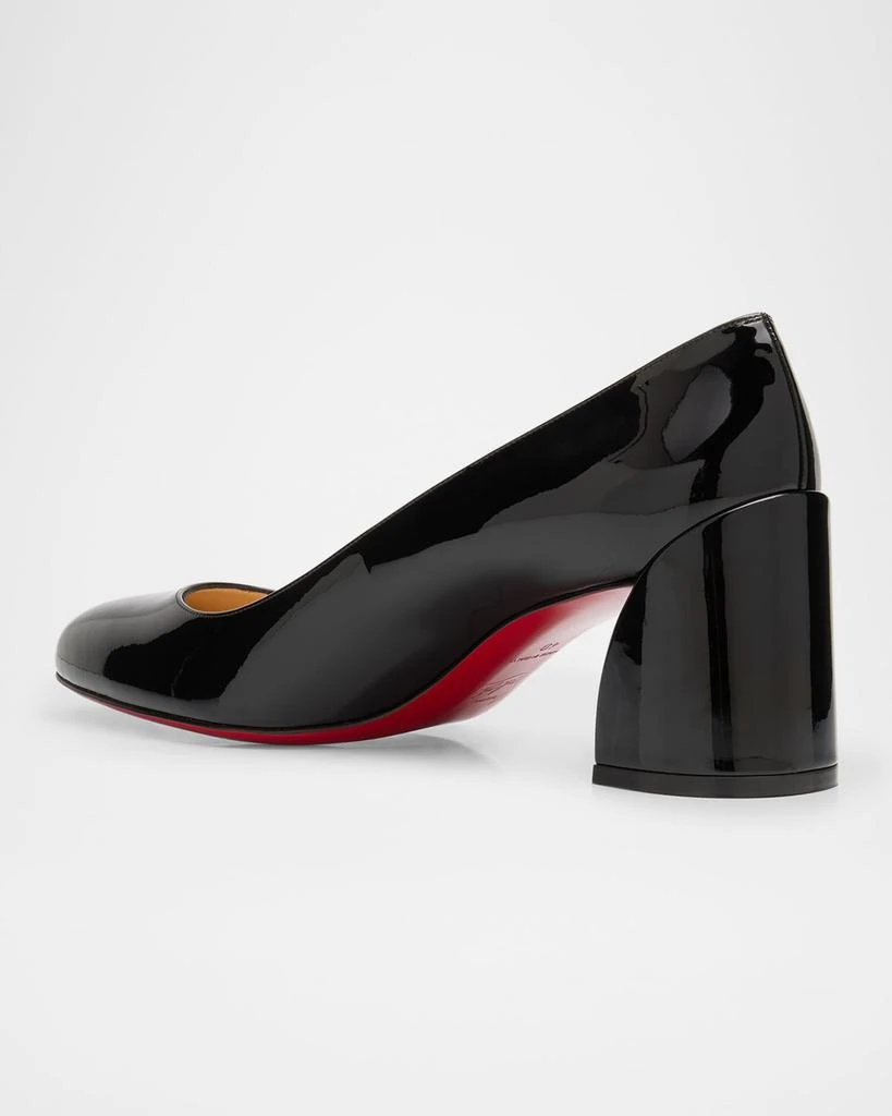 Christian Louboutin Miss Sab Patent Red Sole Pumps 4