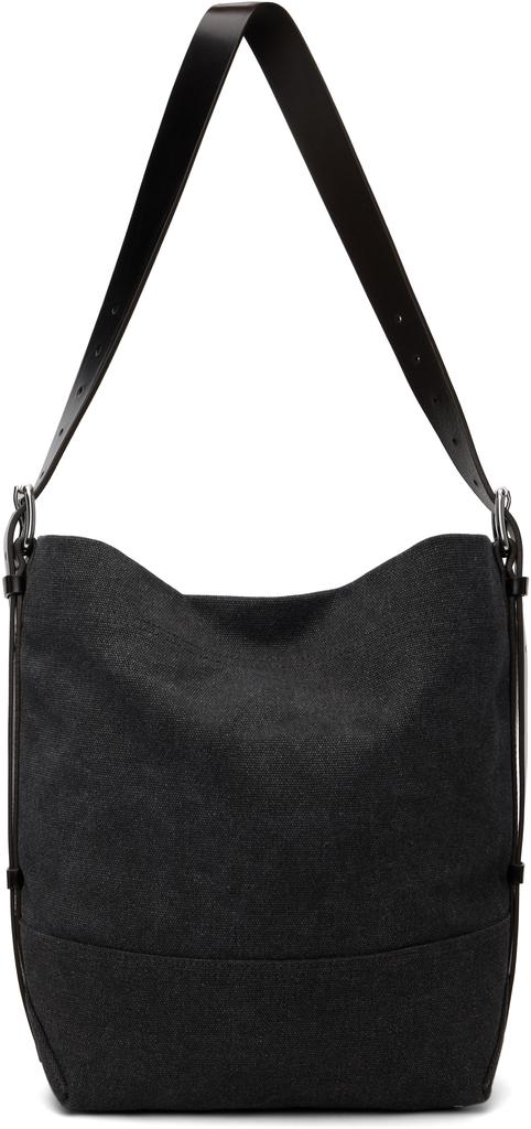 Lemaire Black Small Belted Tote
