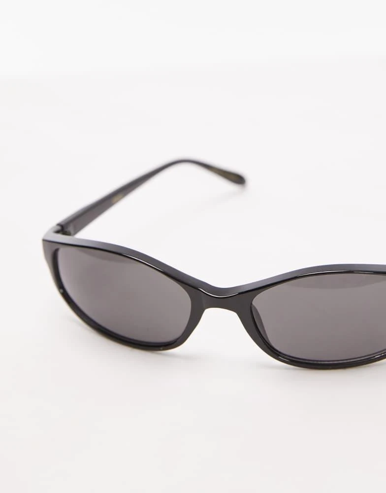 Mango Mango tinted lens sunglasses in black 3