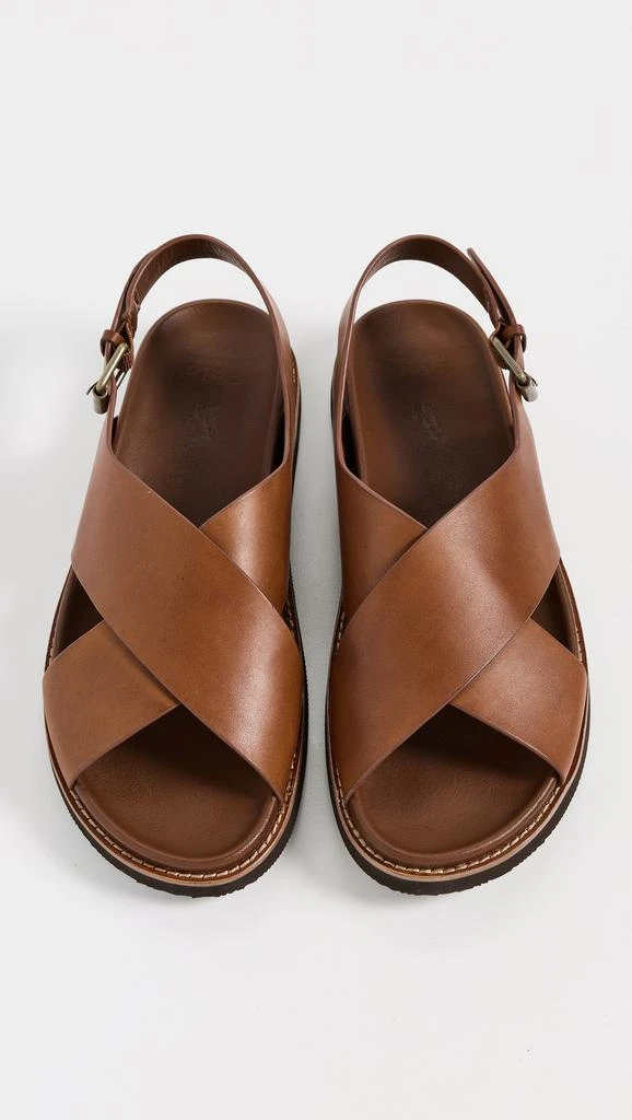 Ralph Lauren Zane Leather Sandals 3