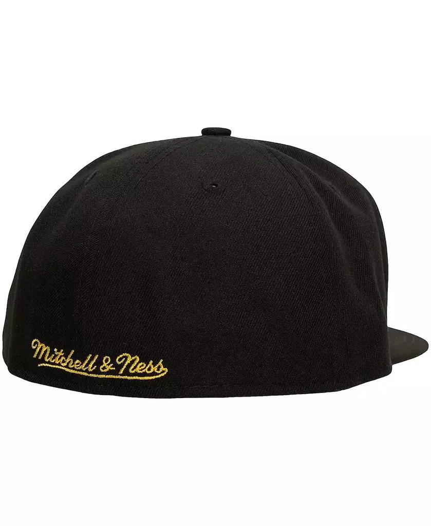Mitchell & Ness Men's Black Marquette Golden Eagles Lifestyle Fitted Hat 2