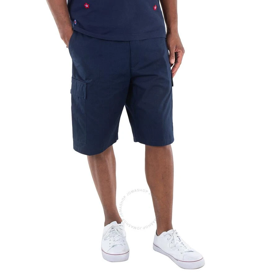 Kenzo Midnight Blue Cargo Pocket Bermuda Shorts 1