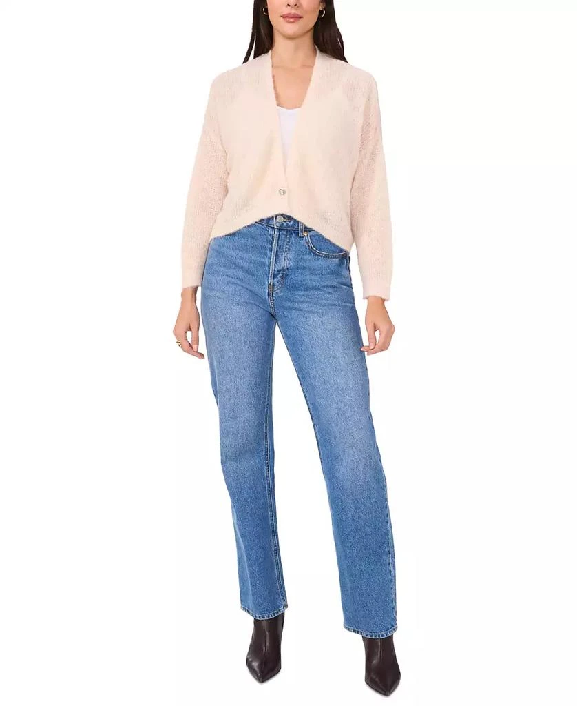 Vince Camuto Women's V-Neck Drop-Shoulder Button Cardigan 3