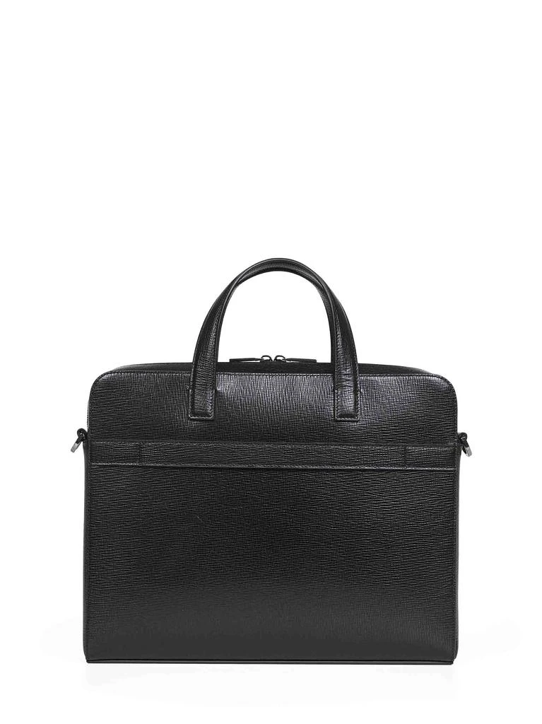 Salvatore Ferragamo FERRAGAMO | Black Gancini briefcase | Man | PZ 3