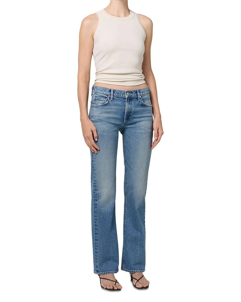 Citizens of Humanity Genova Low Slung Bootcut Jeans in Clairo 7