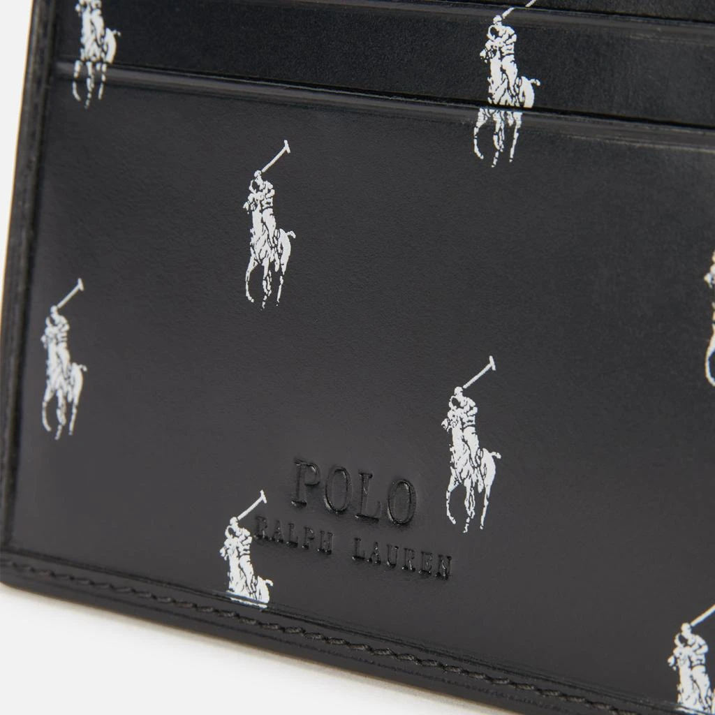 Polo Ralph Lauren Polo Ralph Lauren Men's Small Polo Pony Cardholder - Black/White 3