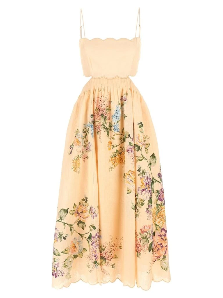 Zimmermann Zimmermann Floral Printed Midi Dress 1