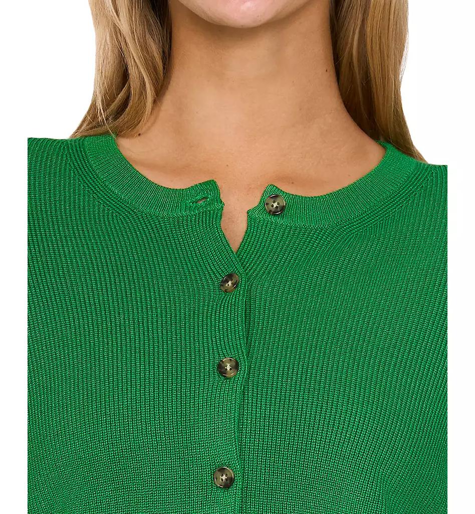 CeCe Women's Button-Front Knit Cardigan