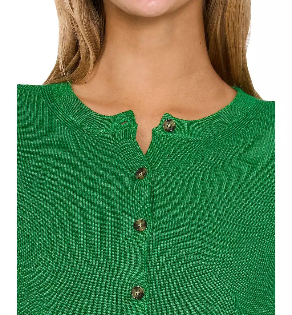 CeCe Women's Button-Front Knit Cardigan 2