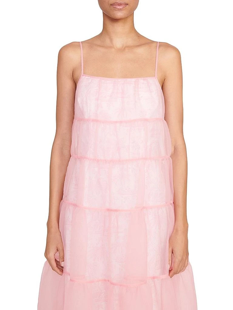 Staud Whitley Cotton-Blend Organza Gown 5