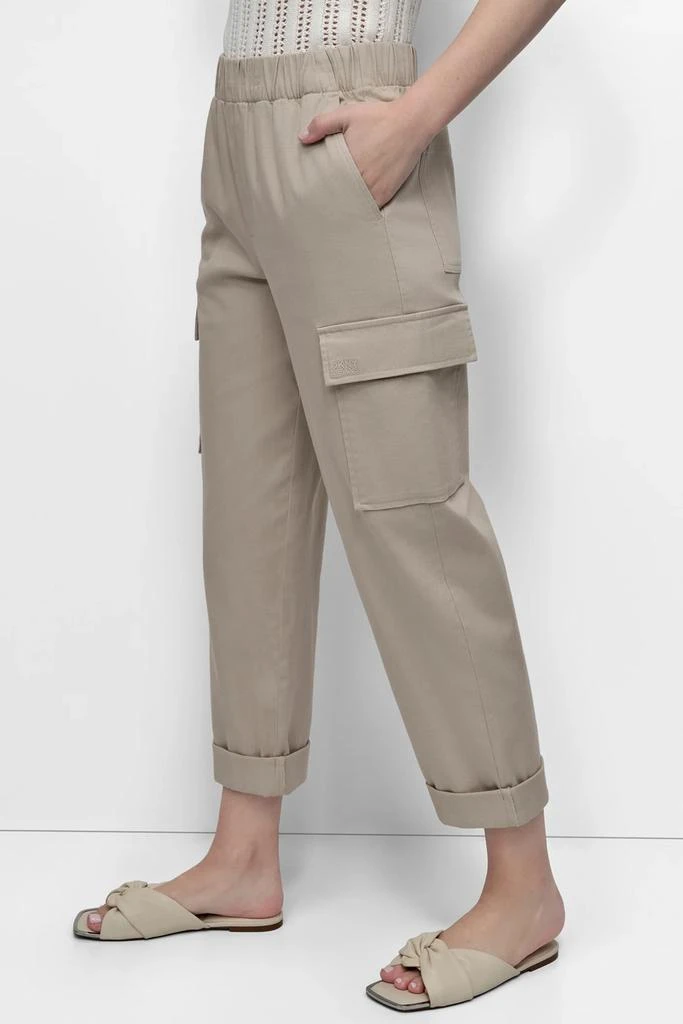 DKNY HIGH-RISE PULL-ON CARGO JOGGER 3