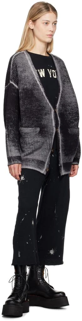 R13 Black Articulated Knee Sweatpants 4