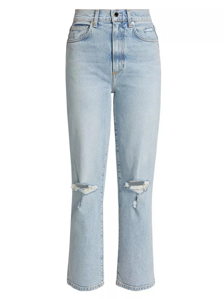 Le Jean Sabine Modern Ankle Straight High-Rise Jeans 1