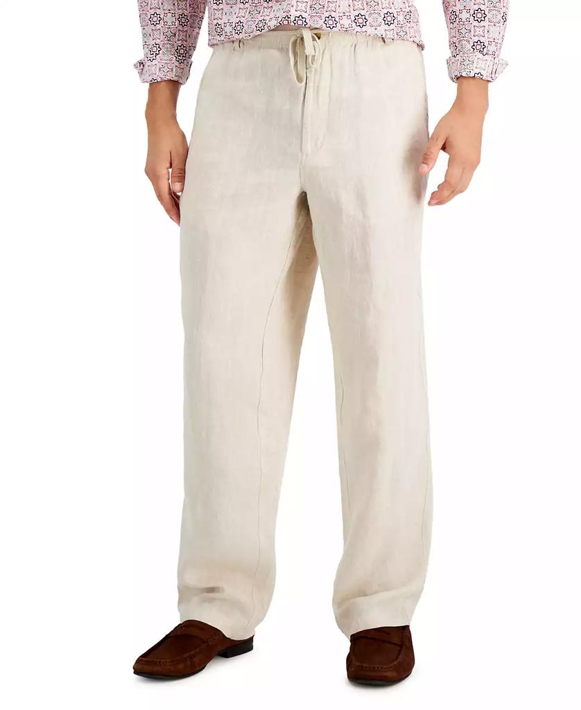 Club Room Men's 100% Linen Pants, Created for Macy's