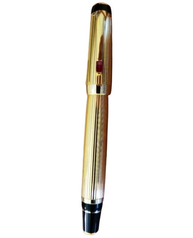 MontBlanc Montblanc Boheme Meisterstuck Synthetic Ruby Clip Gold-Plated Luxury Rollerball Pen 31721-SD