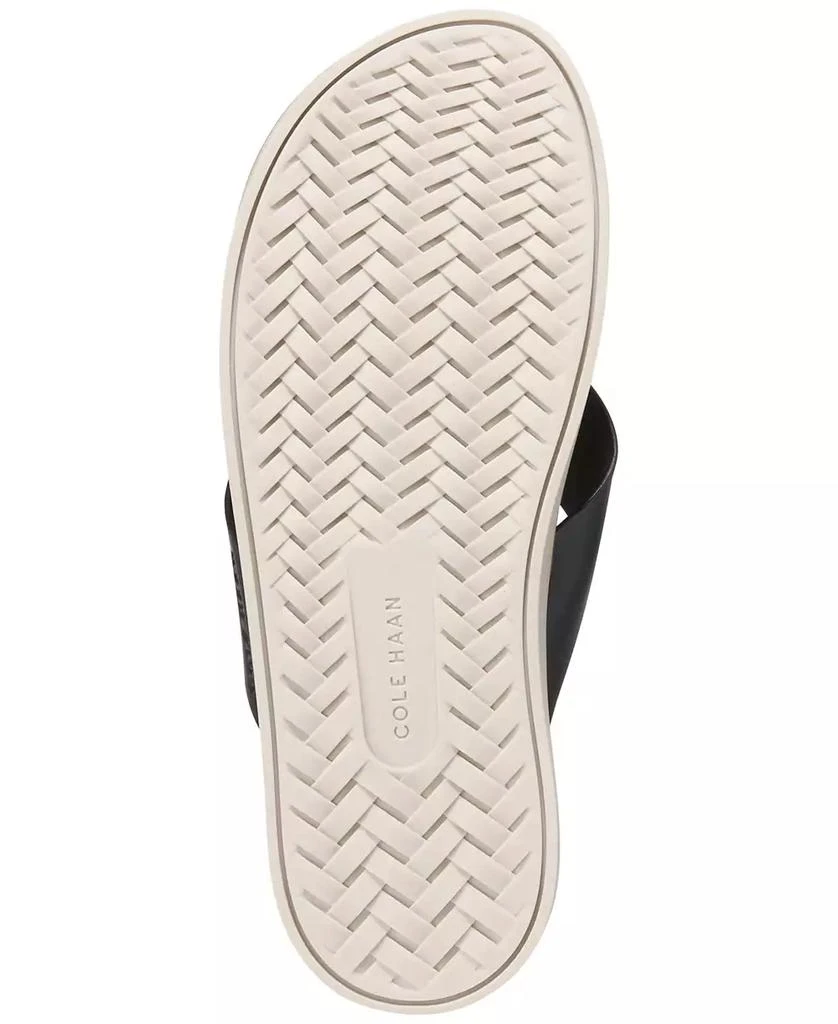 Cole Haan Men's Nantucket Cross Strap Slip-On Slide Sandals 5