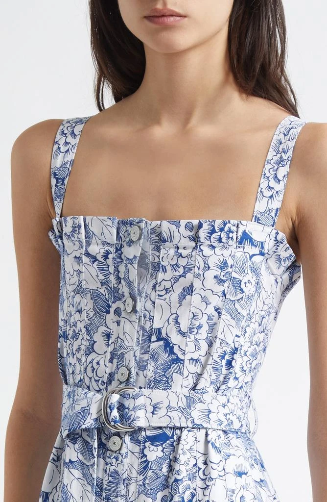 Cinq à Sept Floral Print A-Line Dress 4