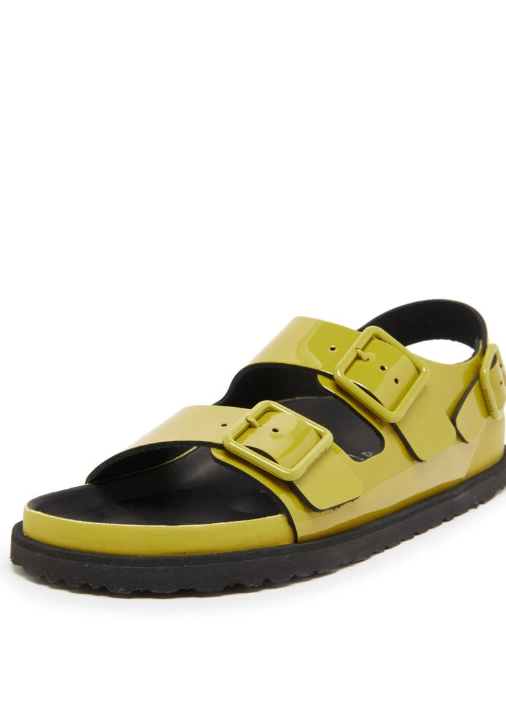 Birkenstock Milano shiny patent leather sandals 6