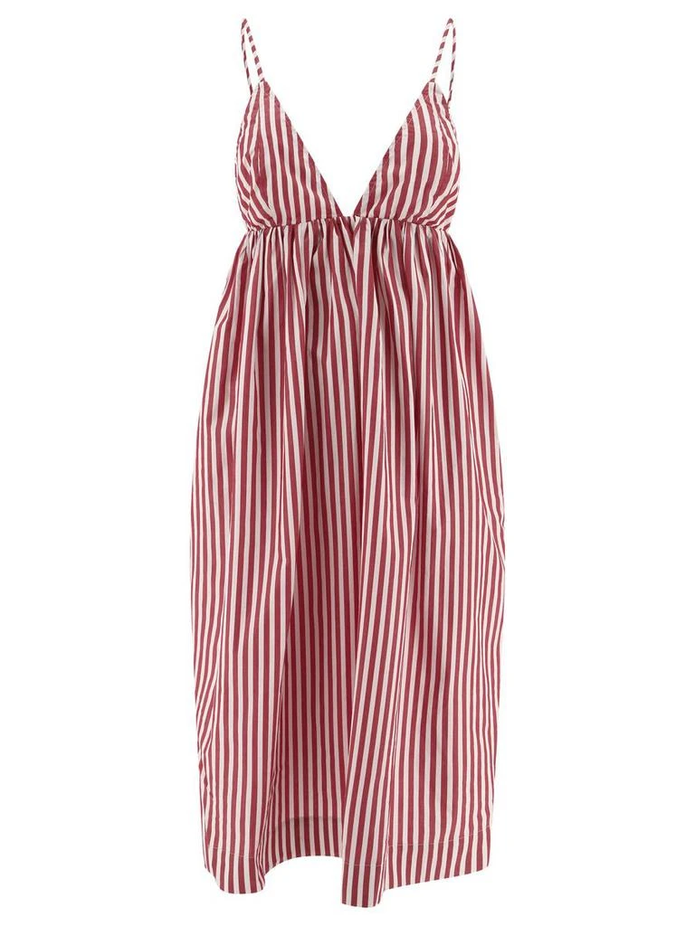 Ganni Ganni Striped Midi Dress 1