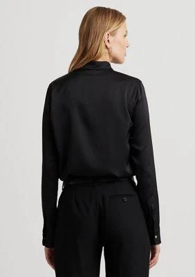 Lauren Ralph Lauren Ralph Lauren Satin Charmeuse Shirt 2