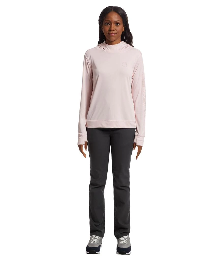 Carhartt Force Sun Defender™ Lightweight Long-Sleeve Hooded Graphic T-shirt 5