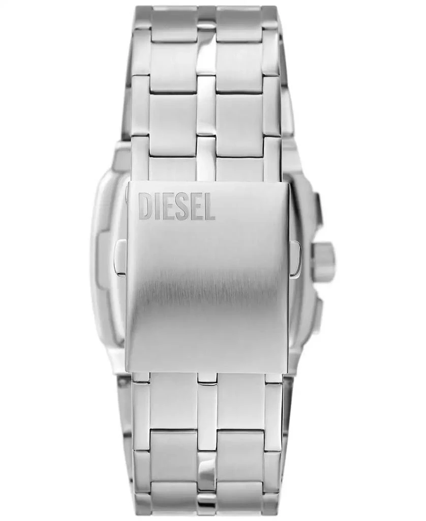 Diesel Men's Cliffhanger Chronograph Silver-Tone Stainless Steel Watch 40mm 3