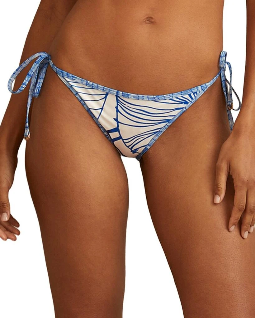 REISS Tina Printed Bikini Bottom