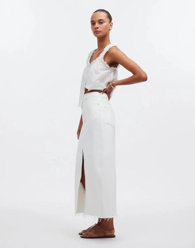 Madewell The Rilee Denim Midi Skirt 3