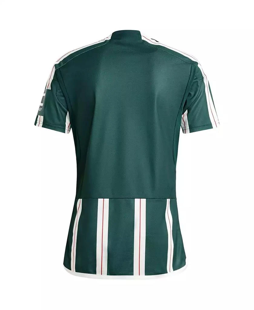 Adidas Men's Green Manchester United 2023/24 Away Replica Jersey 2