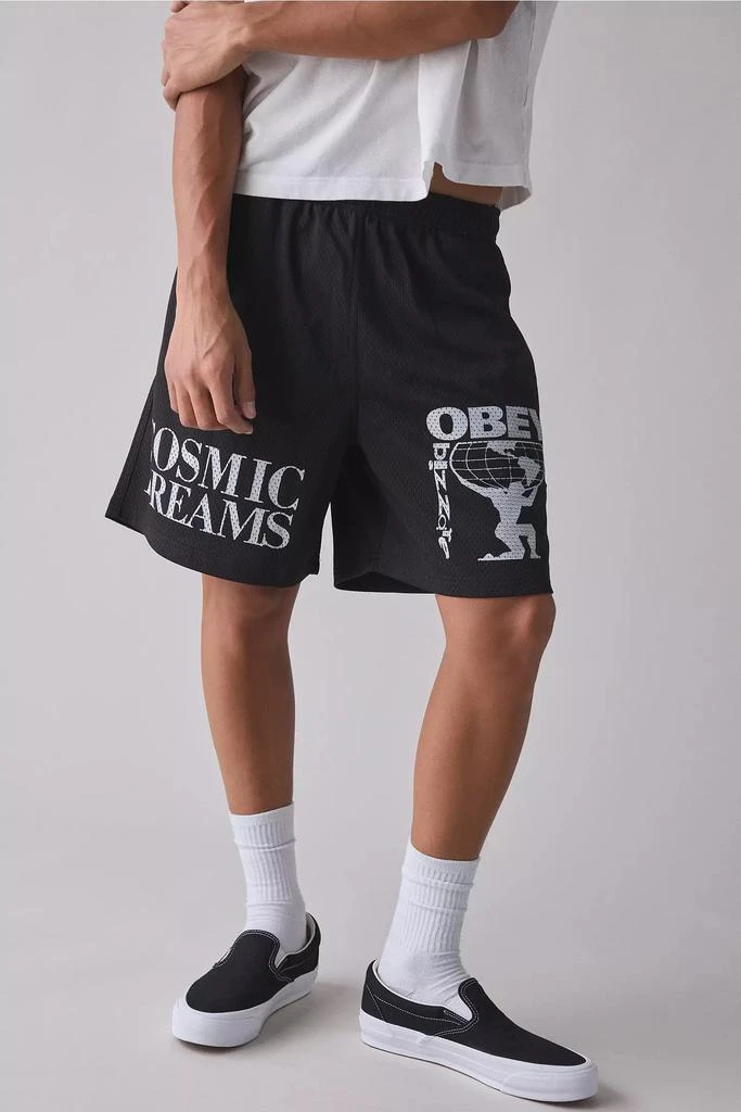 Obey OBEY Cosmic Dreams Mesh Short 1