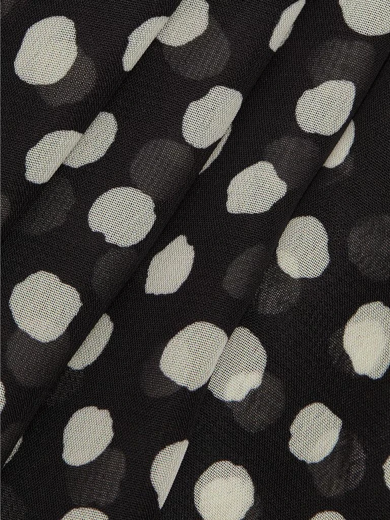 Ronny Kobo Carlotta Polka Dot Tie Minidress 7