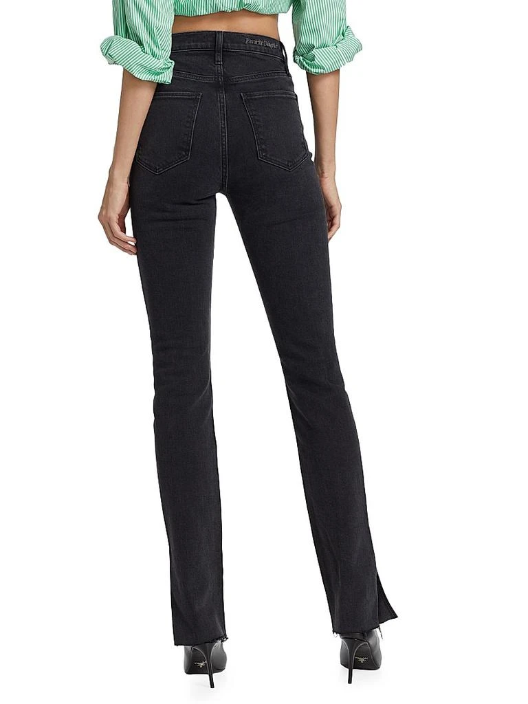 Favorite Daughter Valentina High-Rise Straight-Leg Jeans 5