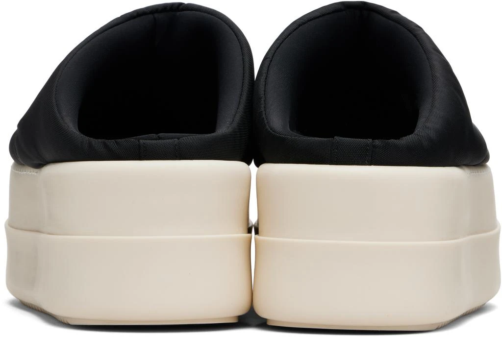 Rick Owens Black Concordians Mega Bumper Slip On Lunar Sneakers 2