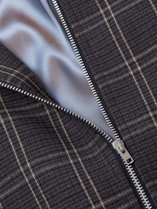 Our Legacy Plaid Zip-Front Jacket 4