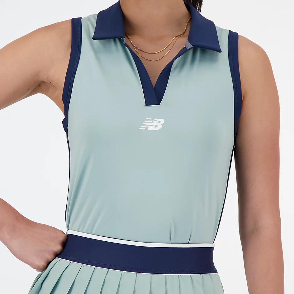 New Balance Collared Tournament Tank