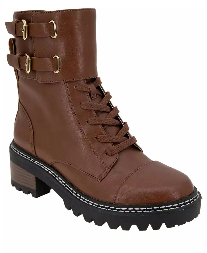 BCBG Women's Curtis Narrow Calf Combat Boot 1
