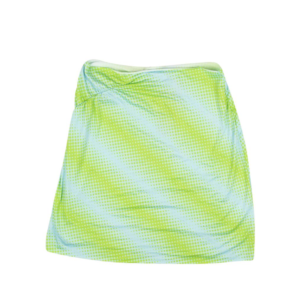 Maisie Wilen Maisie Wilen Ruched Miniskirt - Green/Blue