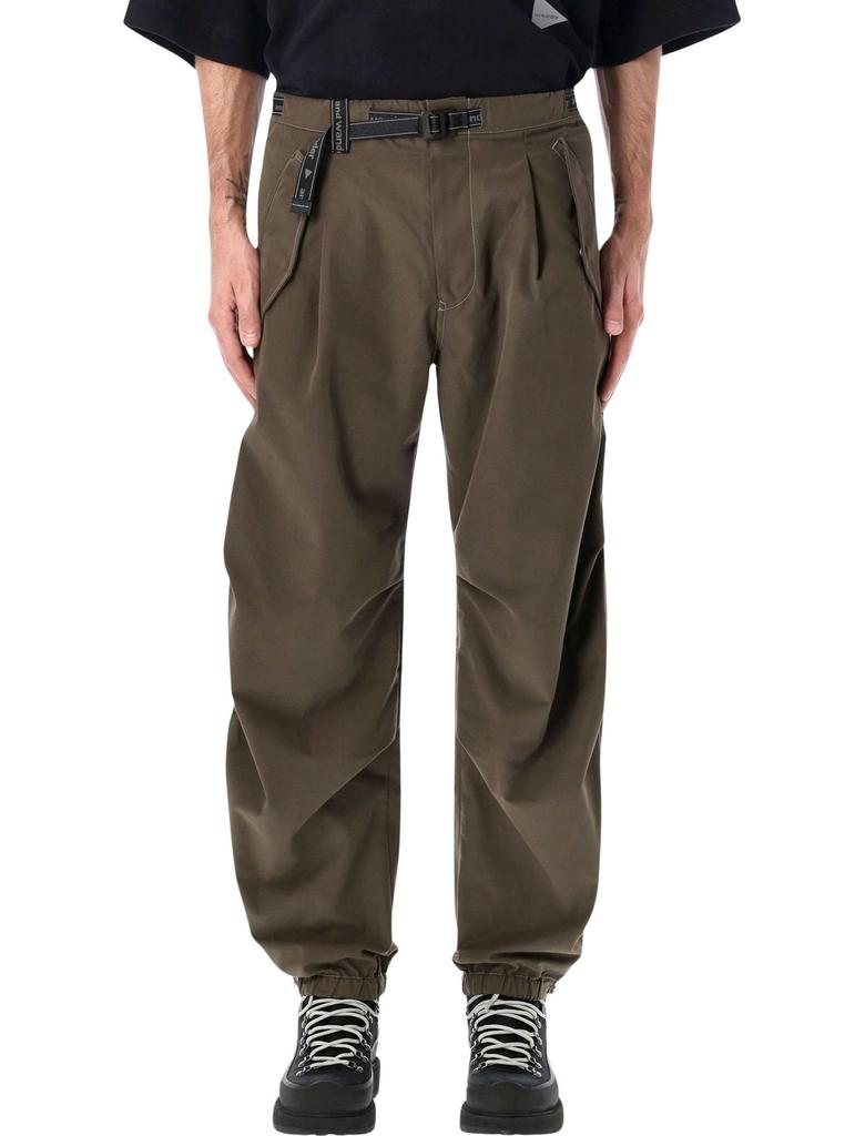 Shop And Wander Pe Melange Twill Wide Pants on Sale at BeyondStyle