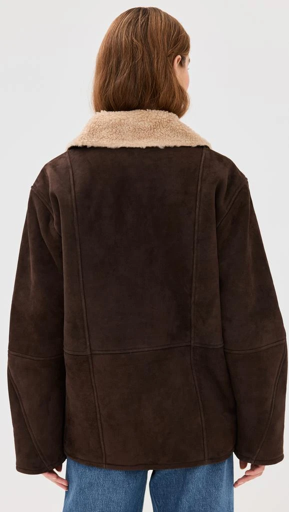 Reformation Veda Luca Suede Jacket 2